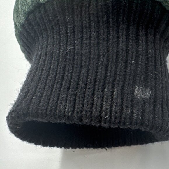 Vintage 90s Suede Leather Jacket Mens Large Bomber Pockets Zip Colorblock Retro - Picture 9 of 16